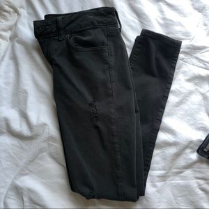 American Eagle Black Skinny Jegging